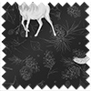 Highland Stags, Black And White - Roller Blind